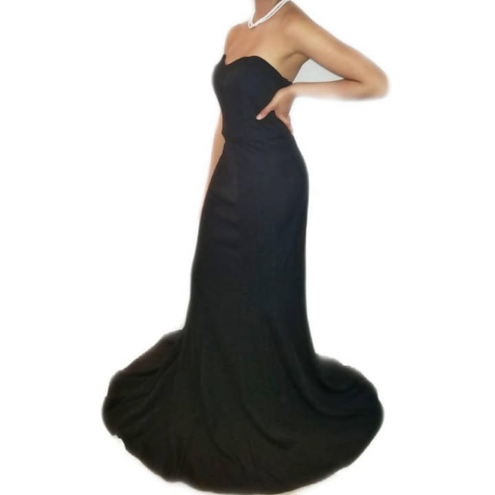 Timeless Glamour Strapless Mermaid Gown - Junior Size L